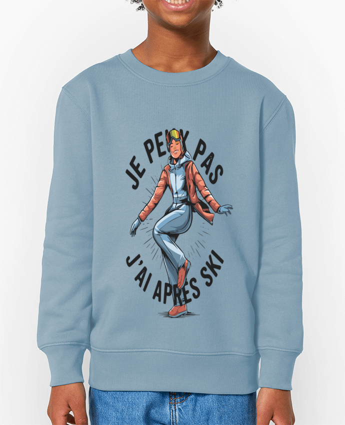 Sweat-shirt enfant je peux pas j'ai après ski Par  bwilfy