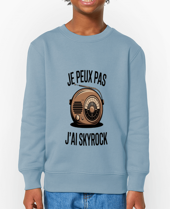 Sweat-shirt enfant je peux pas j'ai skyrock Par  bwilfy