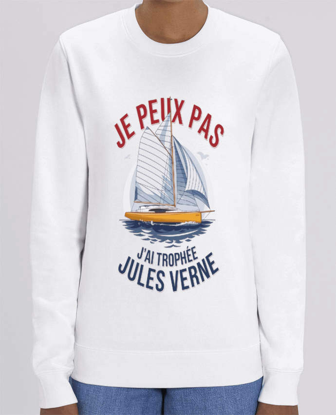 Sweat-shirt je peux pas j'ai trophée Jules verne Par bwilfy