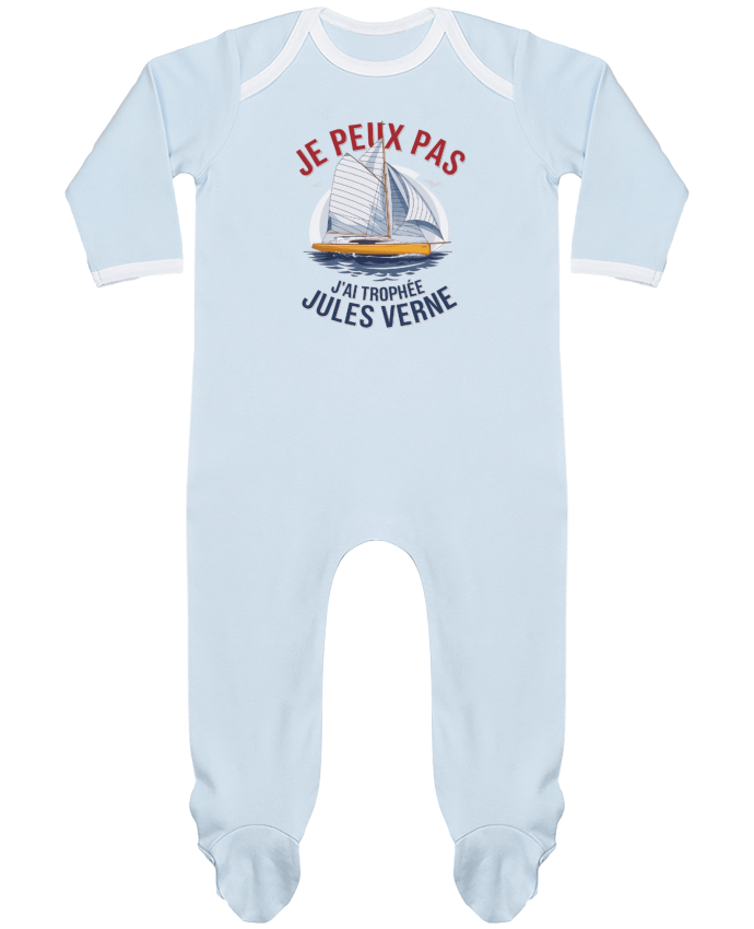 Body Pyjama Bébé je peux pas j'ai trophée Jules verne par bwilfy