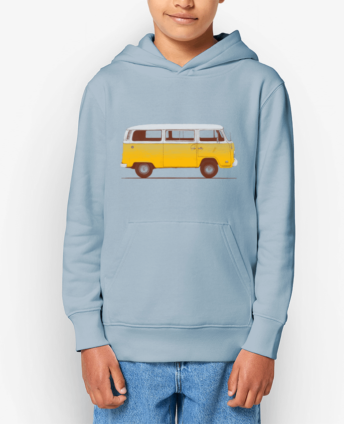 Sweat enfant Yellow Van Par Florent Bodart