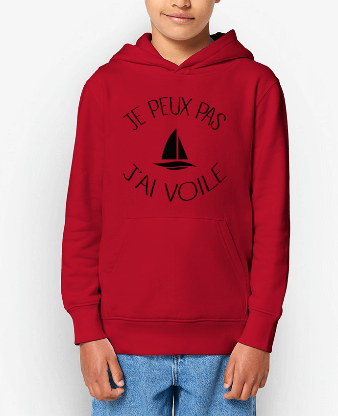 Sweat enfant Je peux pas j'ai voile Par Freeyourshirt.com