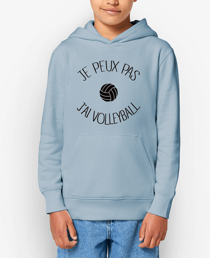 Sweat enfant Je peux pas j'ai volleyball Par Freeyourshirt.com