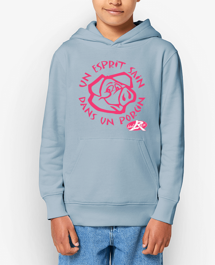 Sweat enfant un esprit sain dans un  porcin Par LabelRose