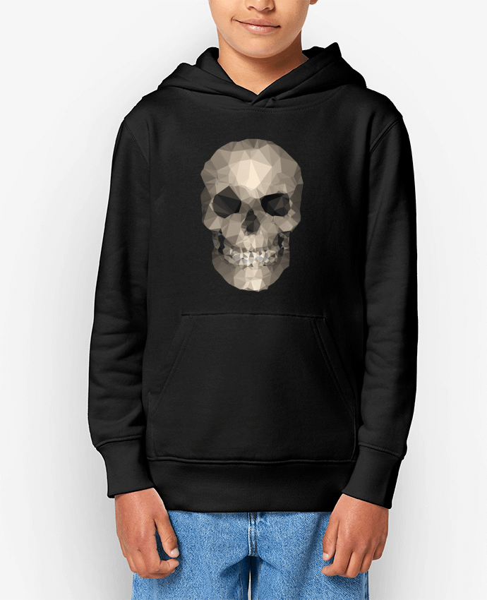 Sweat enfant Polygons skull Par justsayin