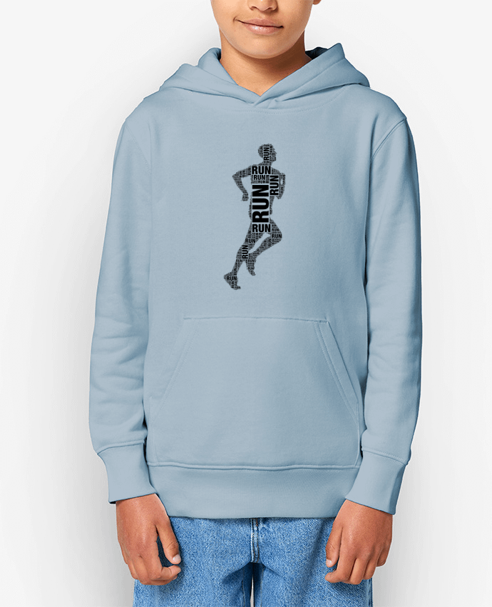 Sweat enfant Silhouette running Par justsayin