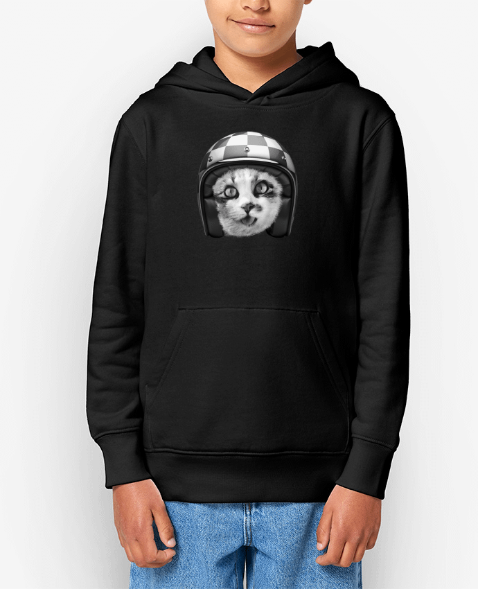 Sweat enfant Biker cat Par justsayin