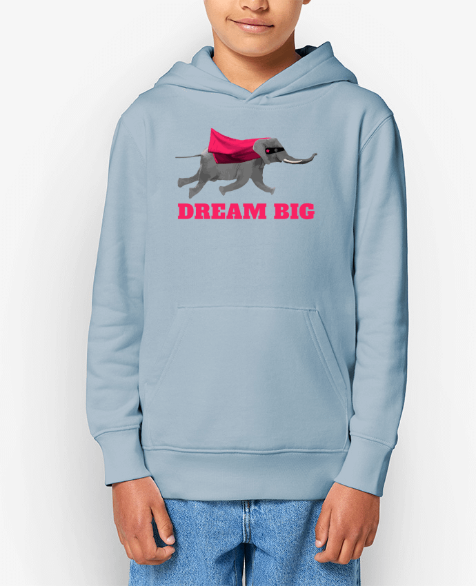 Sweat enfant Dream big éléphant Par justsayin