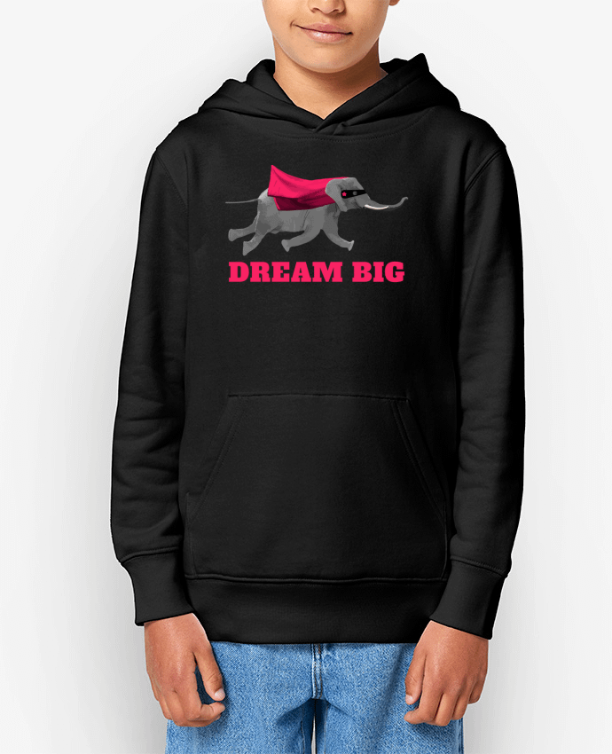 Sweat enfant Dream big éléphant Par justsayin