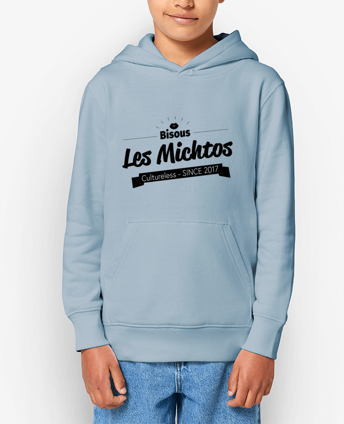 Sweat enfant Bisous les michtos Par Axel Sedilliere