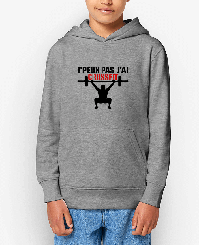 Sweat enfant J'peux pas j'ai Crossfit Par tunetoo