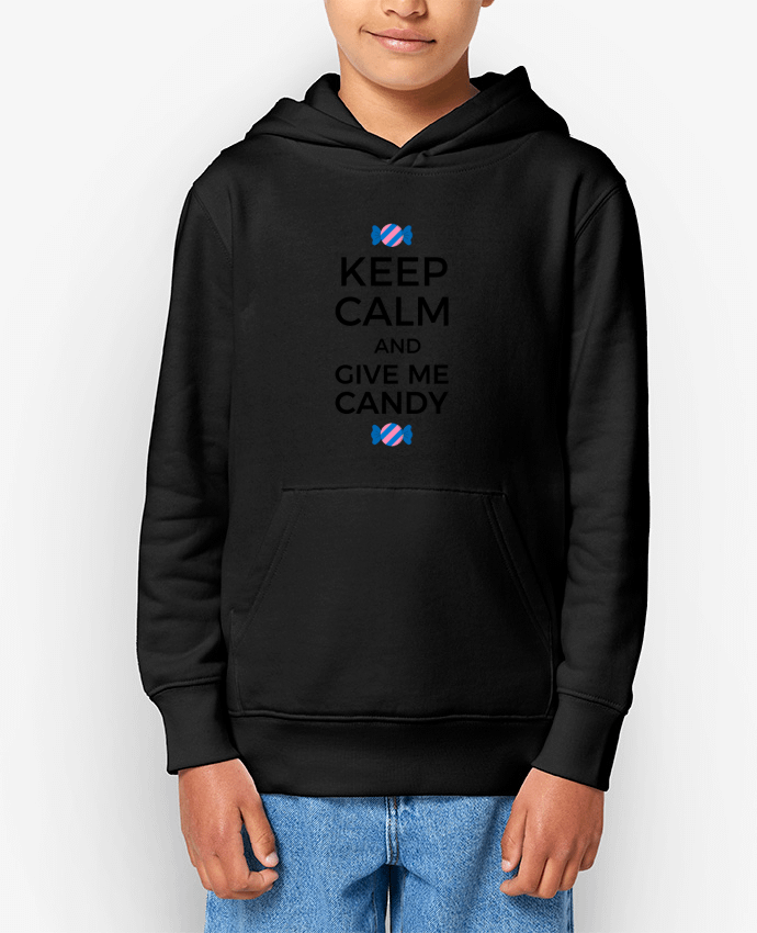 Sweat enfant Keep Calm and give me candy Par tunetoo