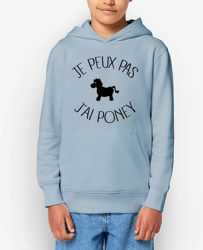 Sweat enfant Je peux pas j'ai poney Par Freeyourshirt.com