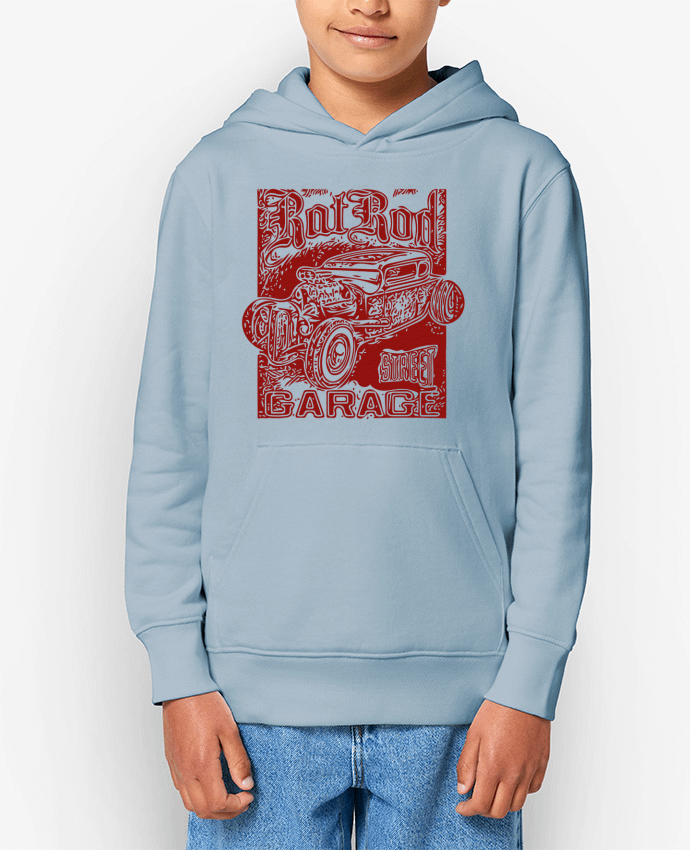Sweat enfant Hot rod garage Par David