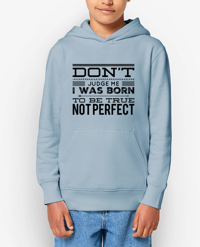 Sweat enfant Don't judge me Par Les Caprices de Filles