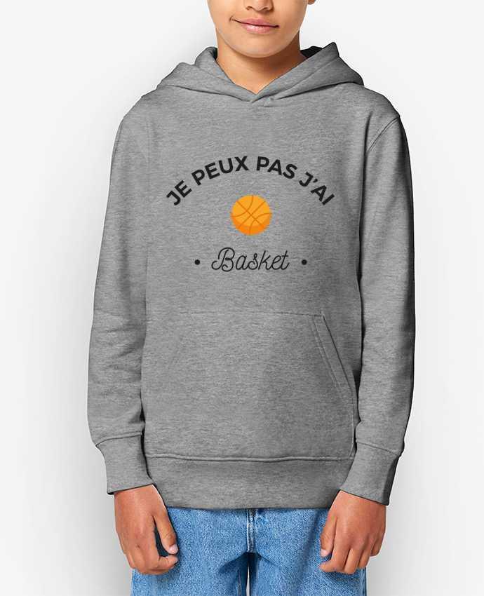 Sweat enfant Je peux pas j'ai basket Par Ruuud