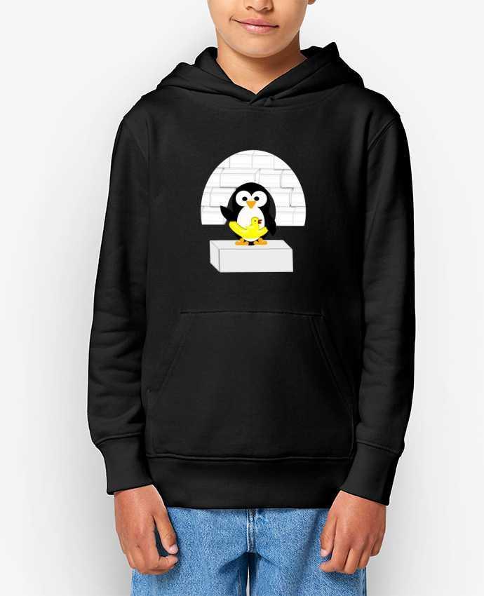 Sweat enfant Le Pingouin Par Les Caprices de Filles