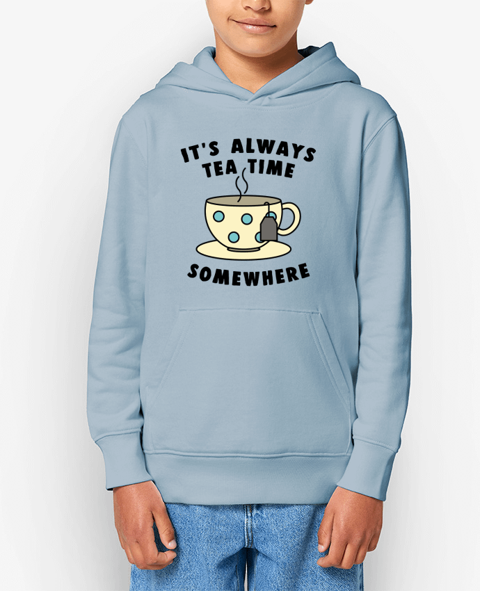 Sweat enfant It's always tea time somewhere Par Bichette