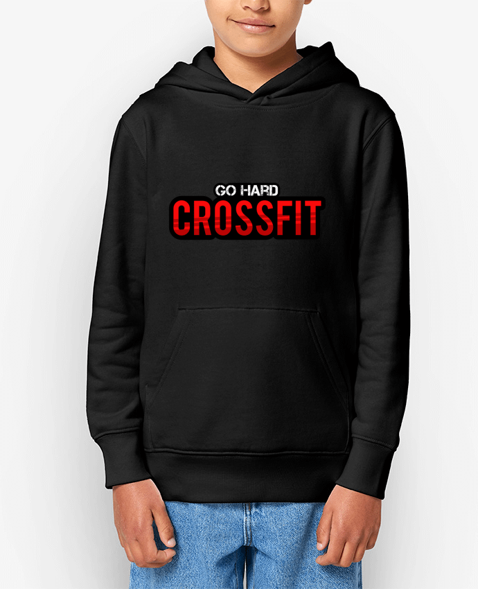 Sweat enfant Go Hard ! Crossfit Par tunetoo