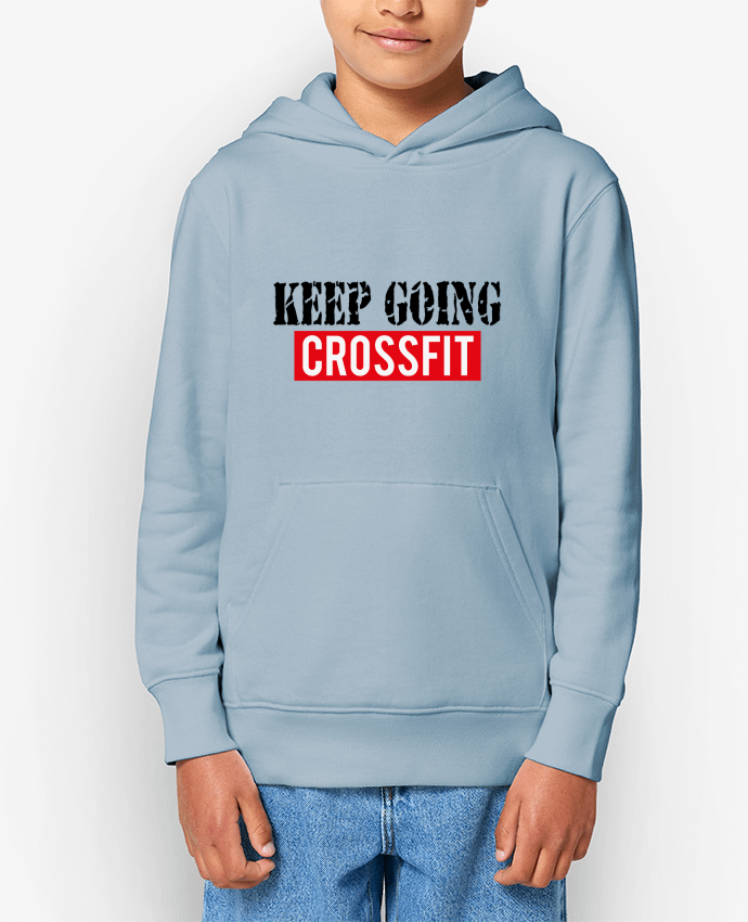 Sweat enfant Keep going ! Crossfit Par tunetoo