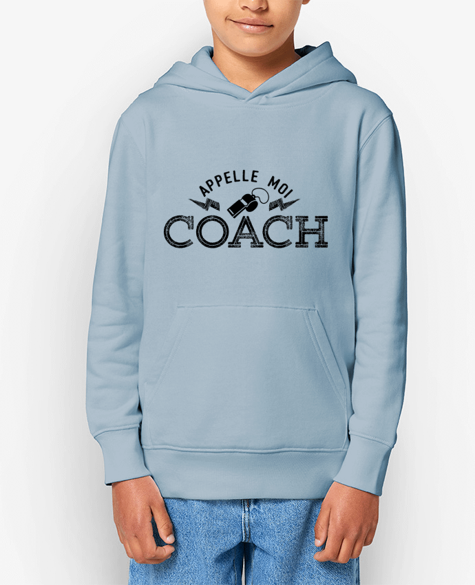 Sweat enfant Appelle moi coach Par tunetoo