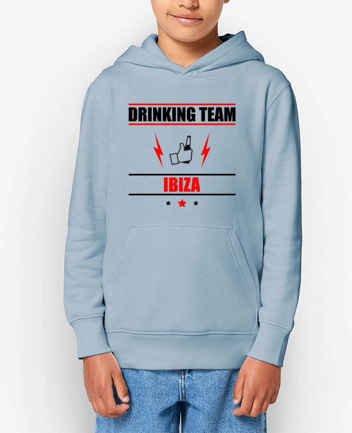 Sweat enfant Drinking Team Ibiza Par Benichan
