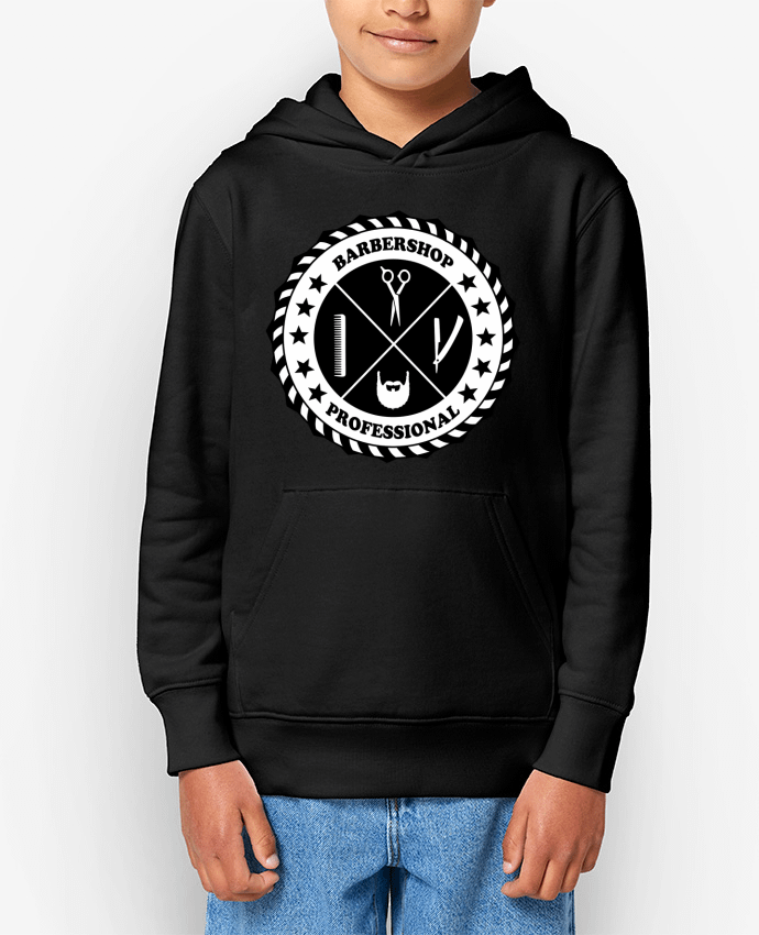 Sweat enfant BARBERSHOP BLASON Par SG LXXXIII