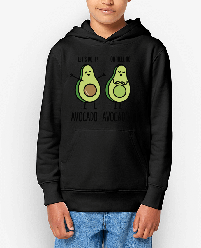 Sweat enfant Avocado avocadont Par LaundryFactory