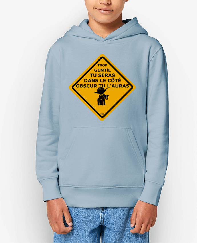 Sweatshirt à capuche écoresponsable enfant Yoda - Star Wars Par Rtom13
