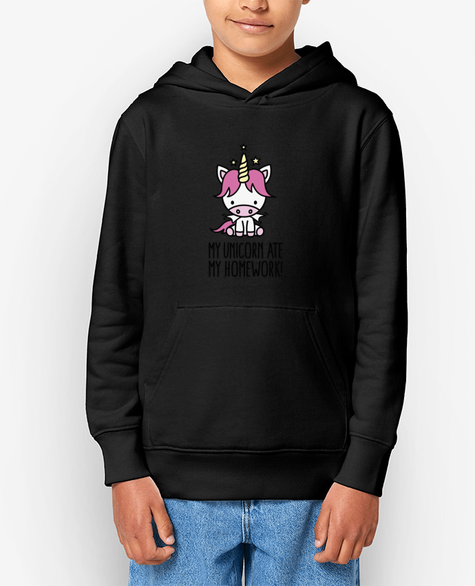 Sweat enfant My unicorn ate my homework Par LaundryFactory