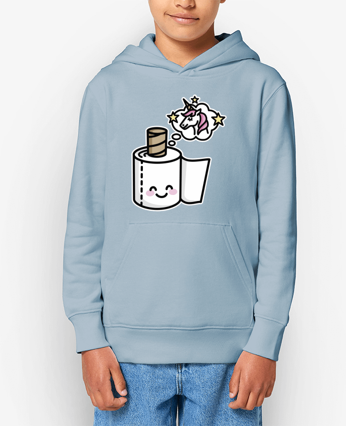 Sweat enfant BEAUTIFUL UNICORN TOILET PAPER Par LaundryFactory
