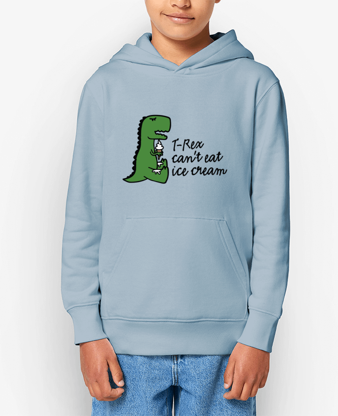 Sweat enfant TREX CANT EAT ICE Par LaundryFactory