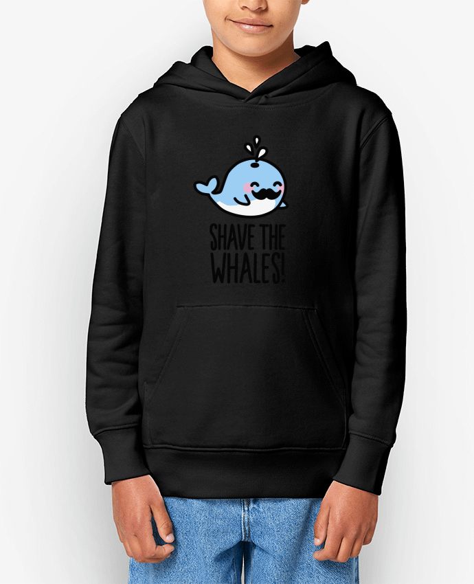 Sweat enfant SHAVE THE WHALES Par LaundryFactory