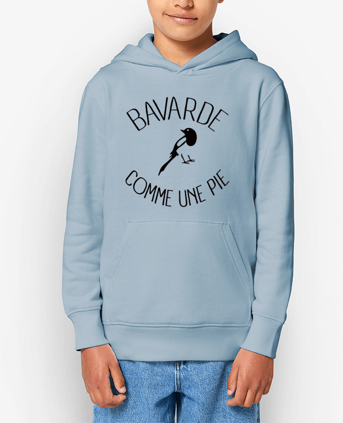 Sweat enfant Bavarde comme une Pie Par Freeyourshirt.com
