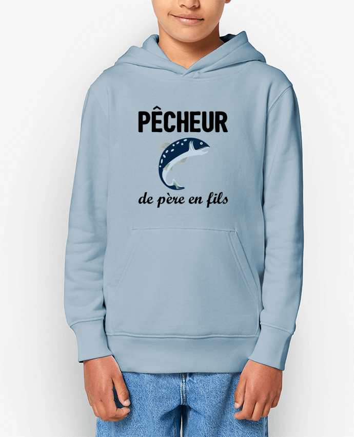 Sweat enfant Pêcheur de père en fils Par tunetoo