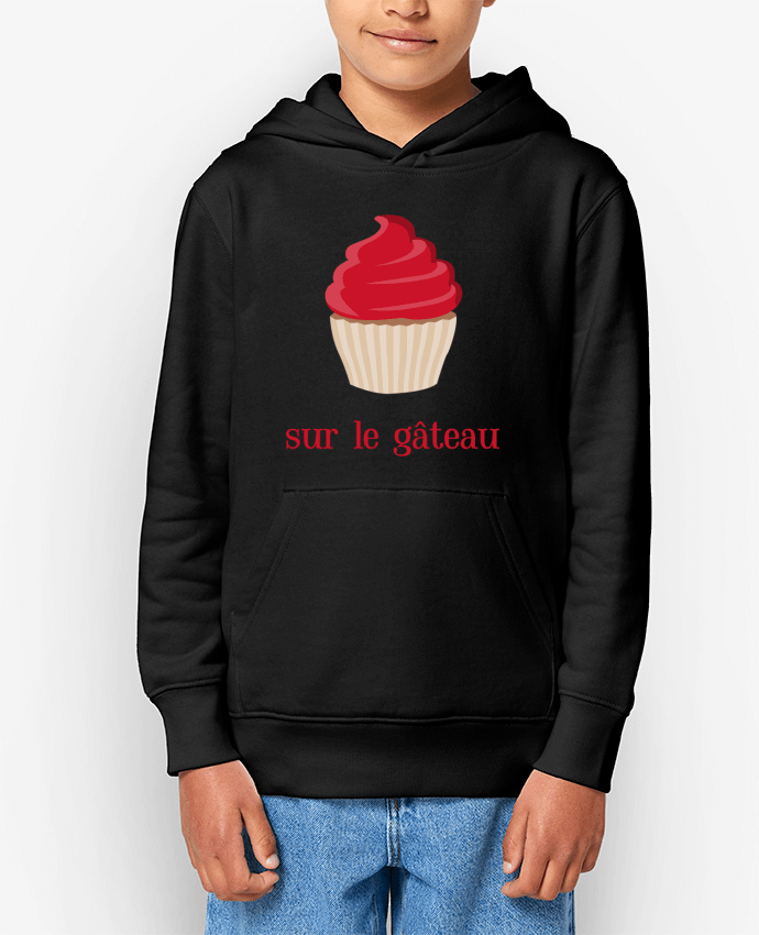 Sweat enfant sur le gâteau Par tunetoo