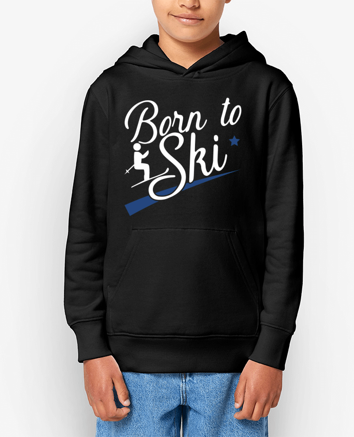 Sweat enfant Born to ski Par Original t-shirt