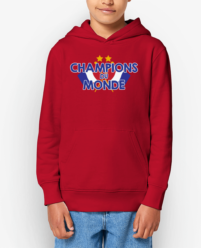 Sweat enfant Champions du monde Par tunetoo