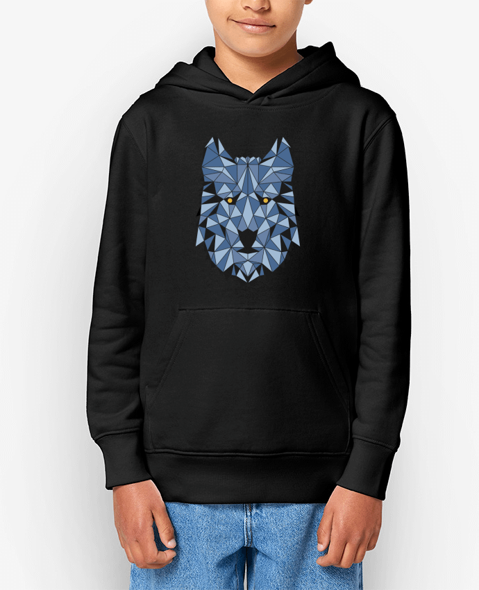 Sweat enfant wolf - geometry 3 Par /wait-design