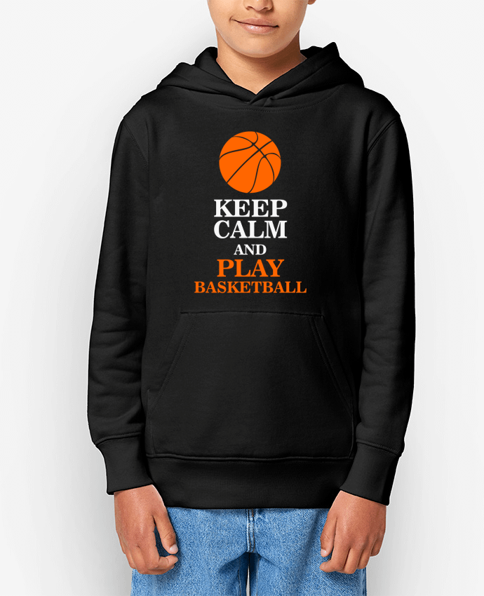 Sweat enfant Keep calm and play basketball Par Original t-shirt