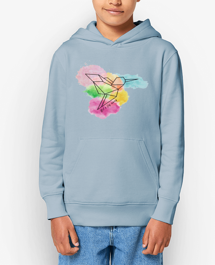 Sweat enfant Let's fly away Par Cassiopia®