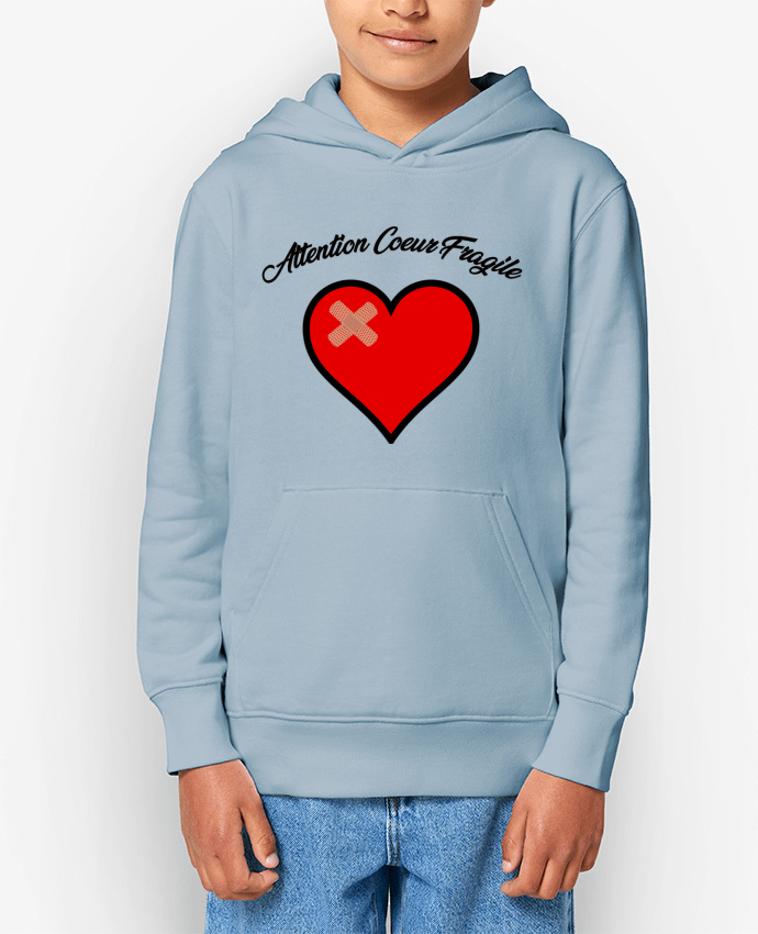 Sweat enfant Coeur Fragile Par funky-dude