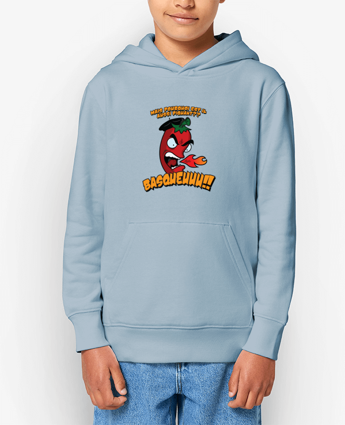 Sweat enfant PIMENT BASQUE Par PTIT MYTHO