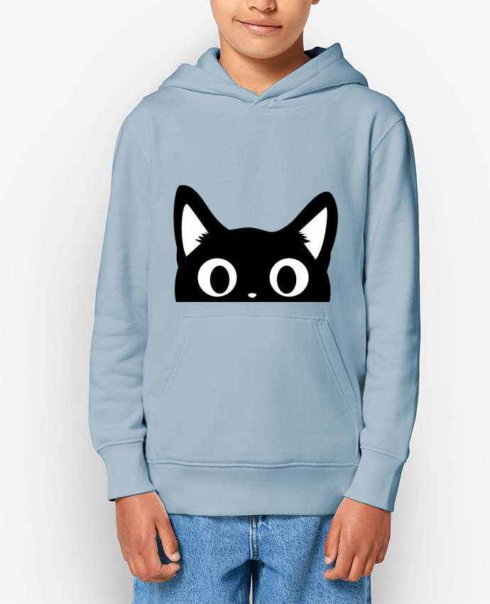 Sweatshirt à capuche écoresponsable enfant Chat Par Nana