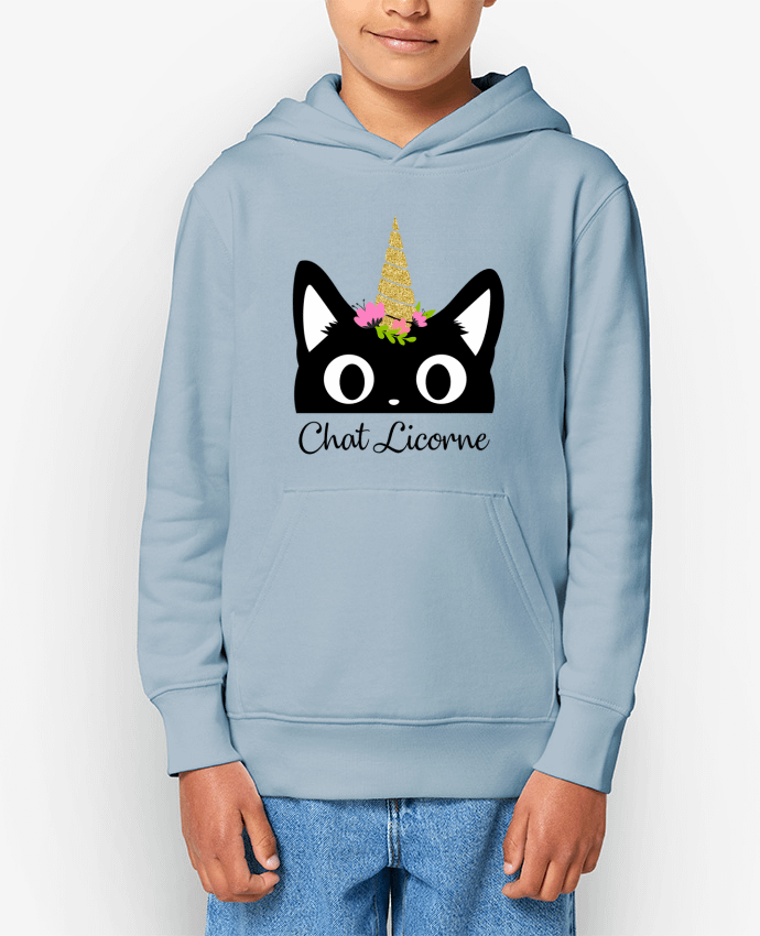 Sweat enfant Chat Licorne Par Nana