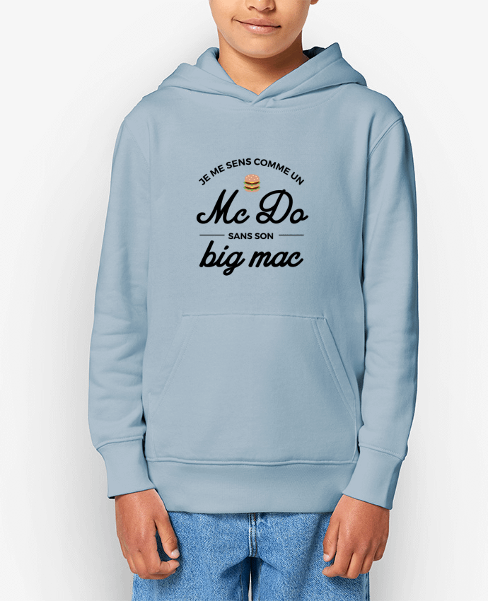 Sweat enfant Comme un Mc Do sans son big Mac Par Nana