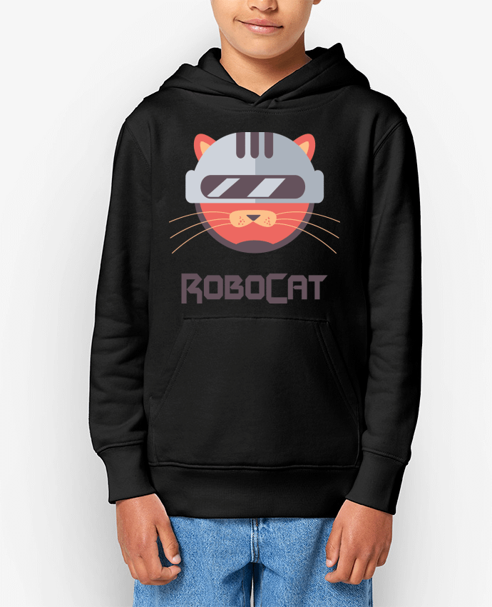 Sweat enfant ROBOCAT Par Tchilleur