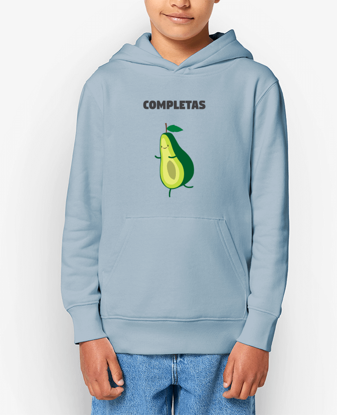 Sweat enfant Tu me completas - Avocado Par tunetoo