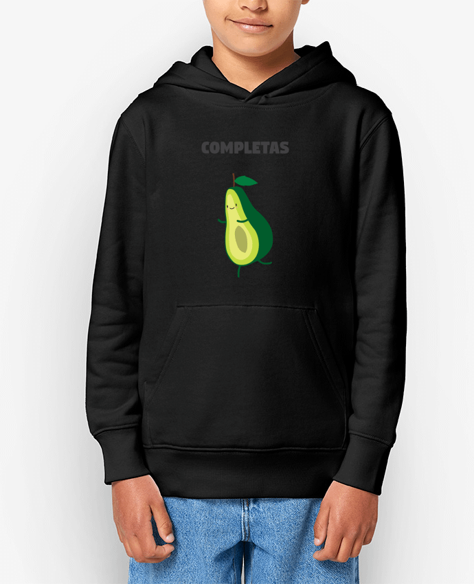 Sweat enfant Tu me completas - Avocado Par tunetoo