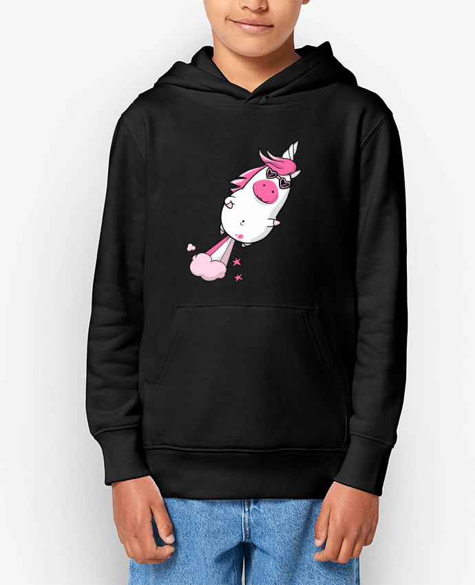 Sweat enfant Licorne à propulsion naturelle - version 2 Par TOMI AX